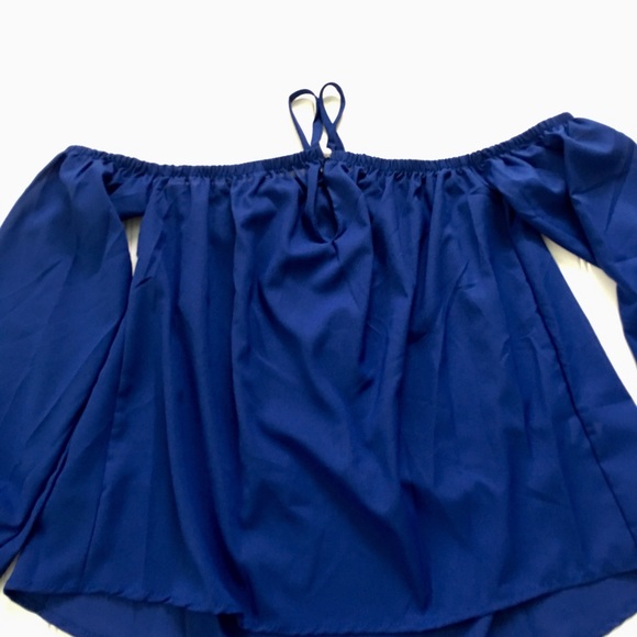 Off shoulder long sleeve blouse - Picture 5 of 6